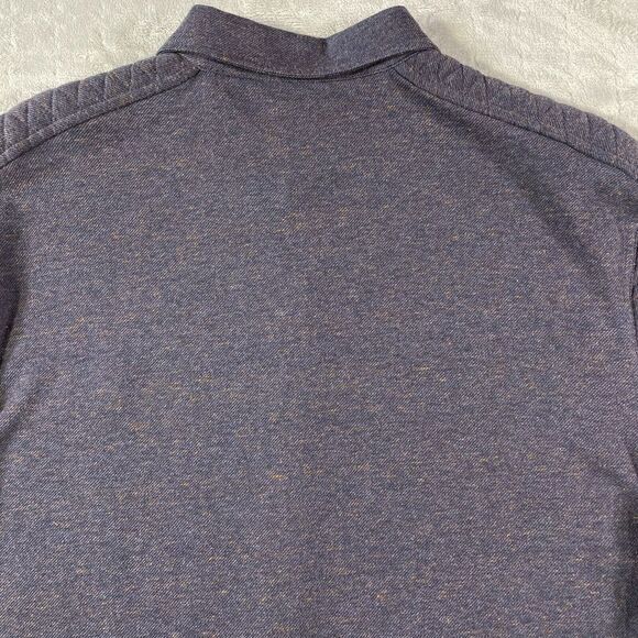 Cremieux Shacket Flannel Shirt Mens Medium Casual Long Sleeve Soft Preppy - Picture 9 of 11